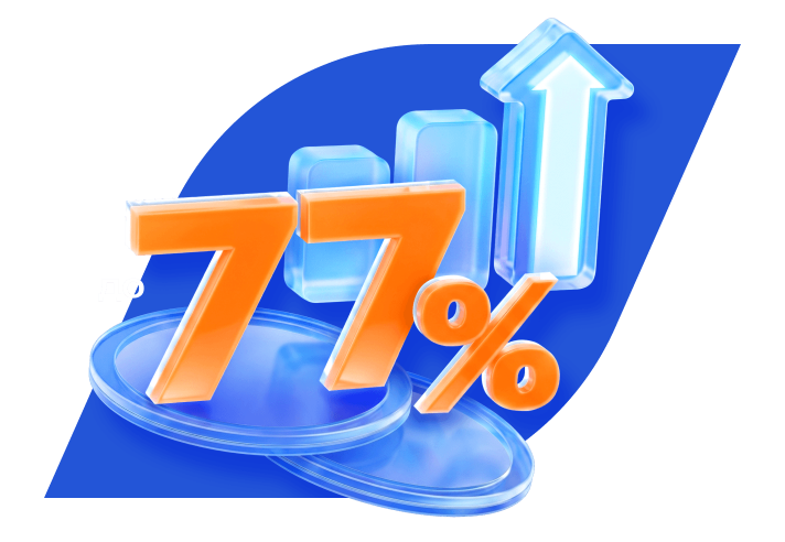 Доходность до 77%