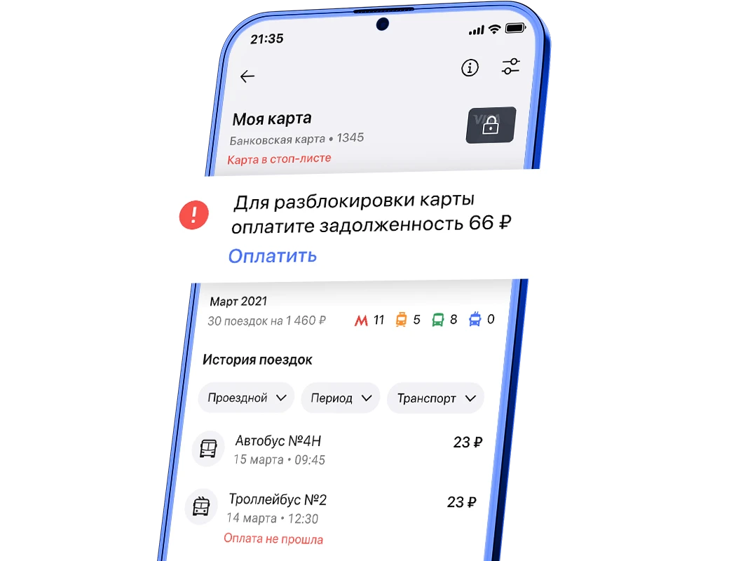 Вывод карты из стоп-листа | GorodPay