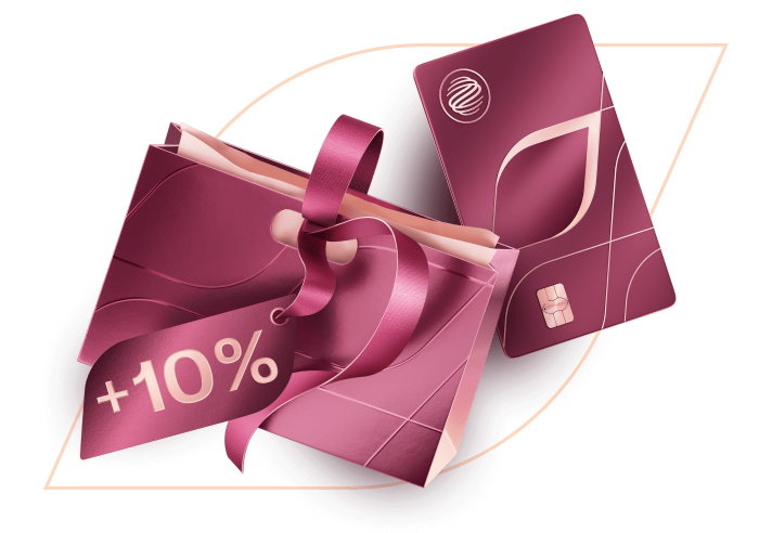 На 10% больше кэшбэка на одежду и обувь