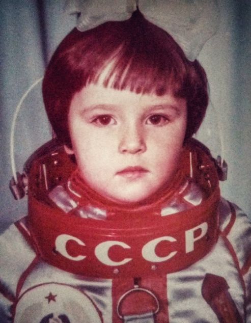 Олеся в детстве.