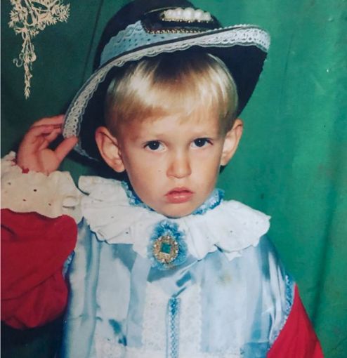Андрей в детстве.